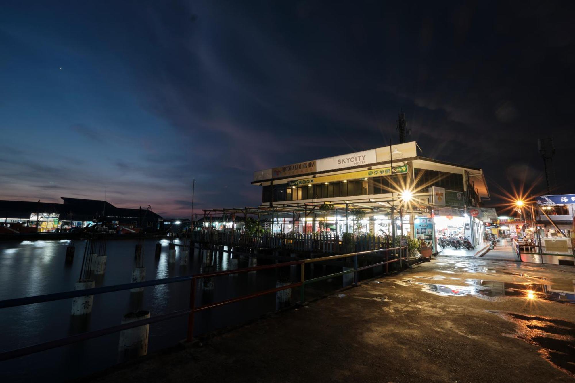 Skycity Motel Pulau Ketam Bagan Teochew エクステリア 写真